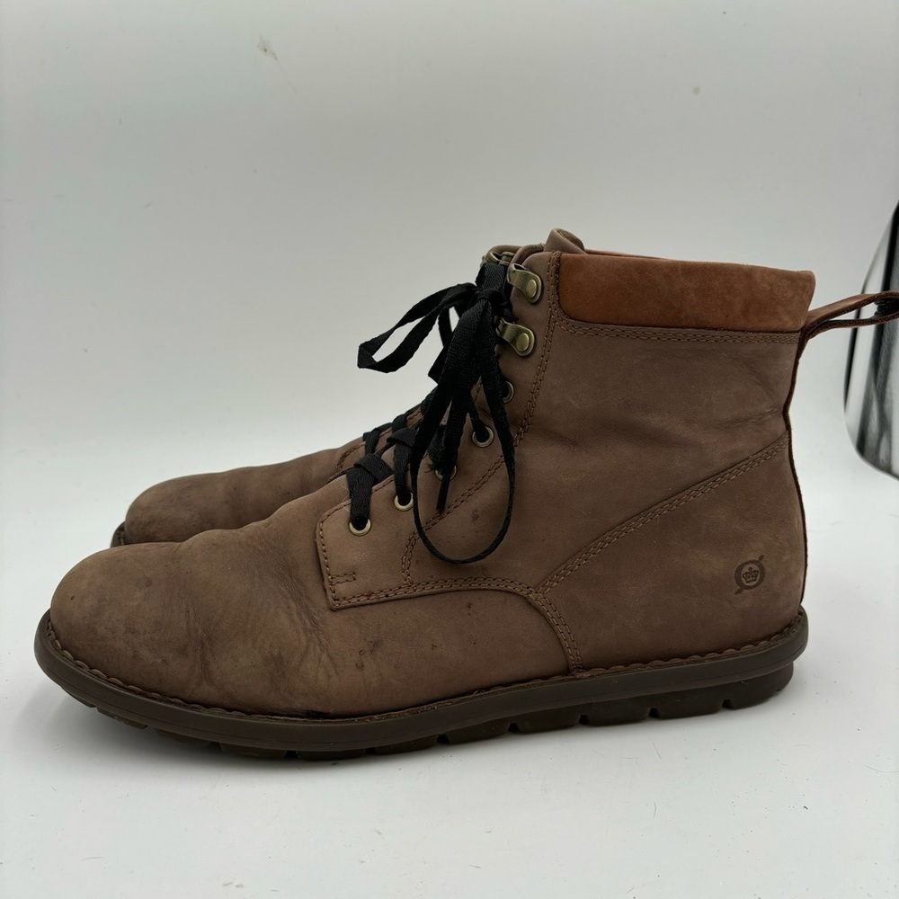 Born Brown Leather Men's Boots